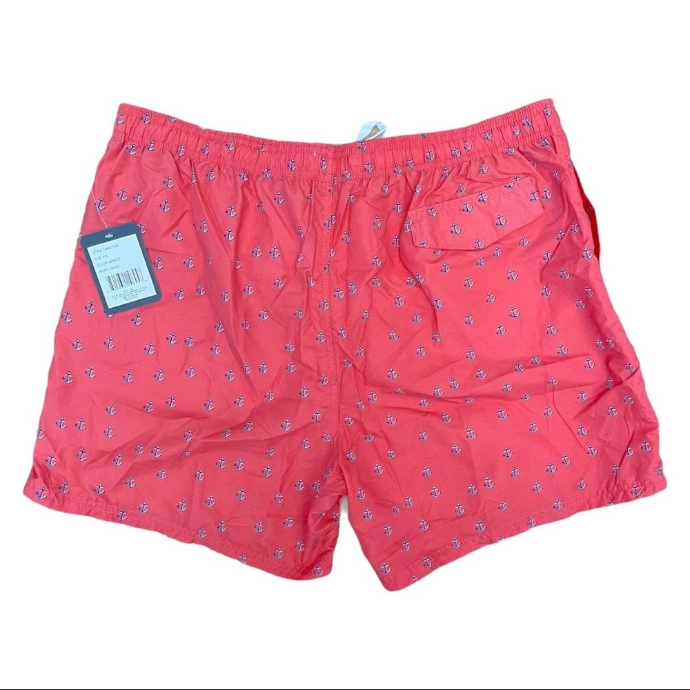 Men’s Exist Swim Apricot Anchor Swim Trunks - Picture 3 of 7